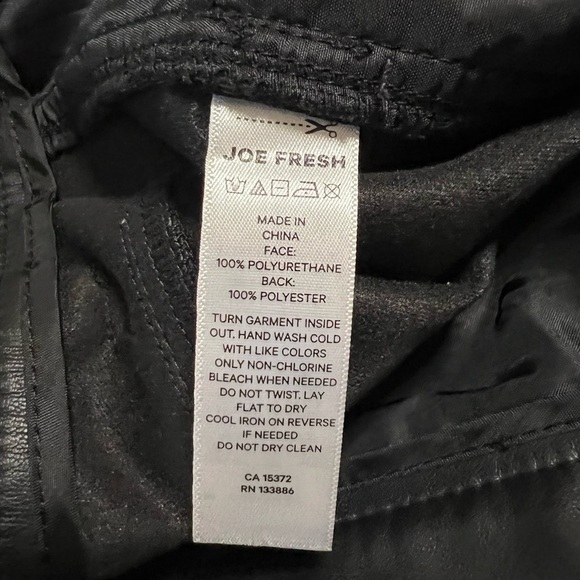 Faux leather Plus size pants High Quality sz 22W - Picture 7 of 9